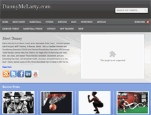 Tablet Screenshot of dannymclarty.com